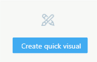 Imagen en la que se muestra el botón Crear objeto visual rápido