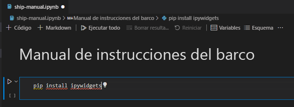 Screenshot that shows the code block in the Visual Studio Code file.
