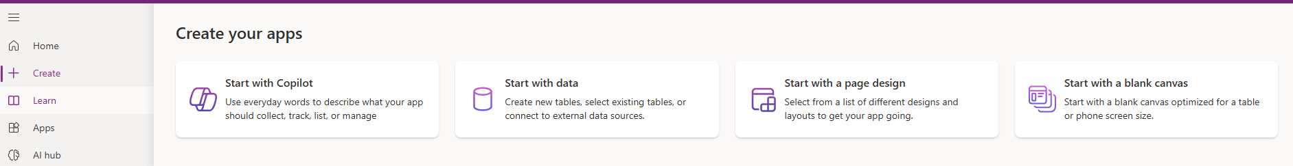 Captura de pantalla de la vista de galería en su aplicación