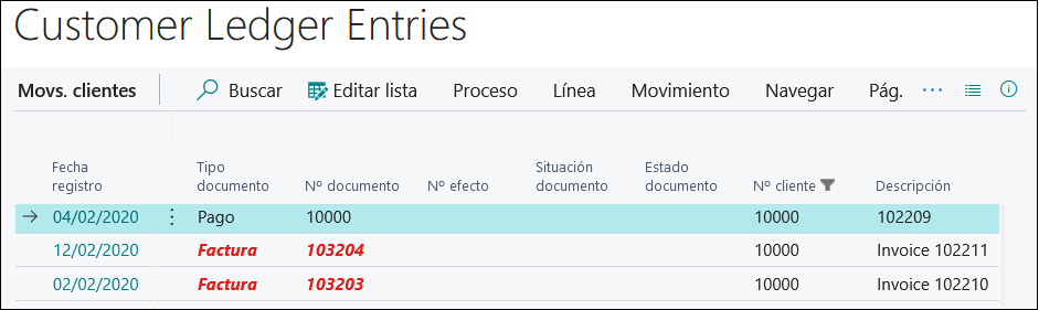 Captura de pantalla de los detalles de la nueva ventana del campo de explorar en profundidad