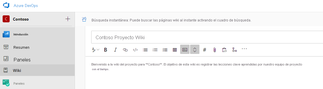 Project wiki