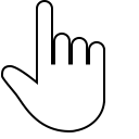 cursor de mano