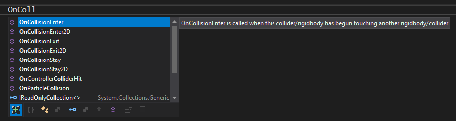 visual studio 2022 unity intellisense not working