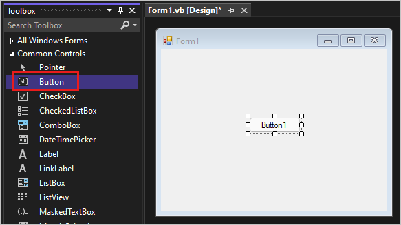 Tutorial: Creación de una aplicación de Windows Forms con Visual Basic - Visual  Studio (Windows) | Microsoft Learn