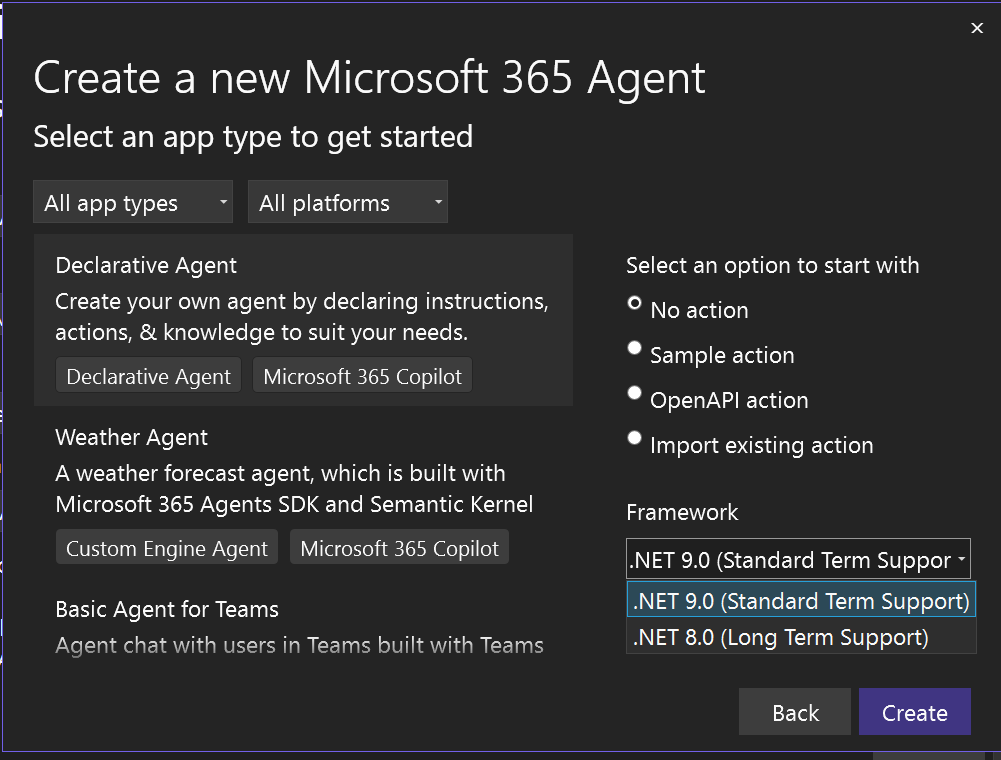 Compatibilidad con .net9