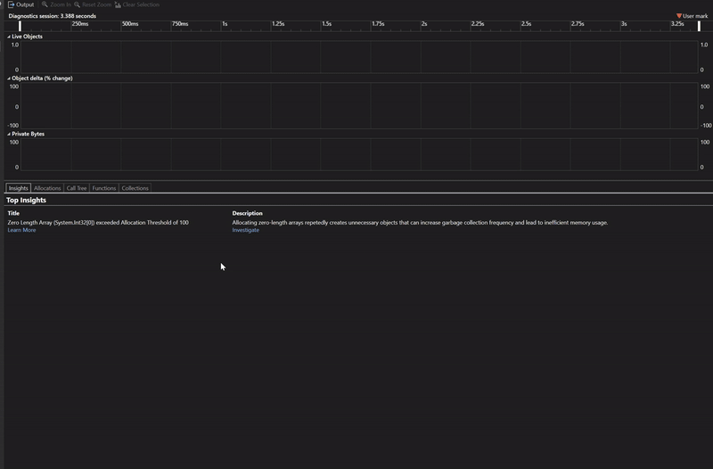 herramienta de instrumentación nativa