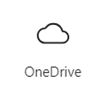 Imagen del icono de tarjeta de OneDrive.