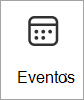 Captura de pantalla del icono de la tarjeta Eventos.