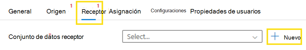 Captura de pantalla que muestra cómo configurar un nuevo recurso rest para conectarse a la API.