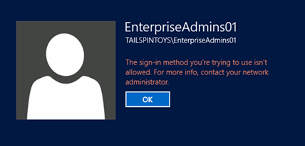 secure enterprise admin groups