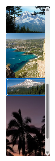 A collection of photos shown in a vertical list.