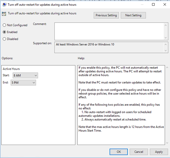 Administrar los reinicios de los dispositivos después de las  actualizaciones - Windows Deployment | Microsoft Learn