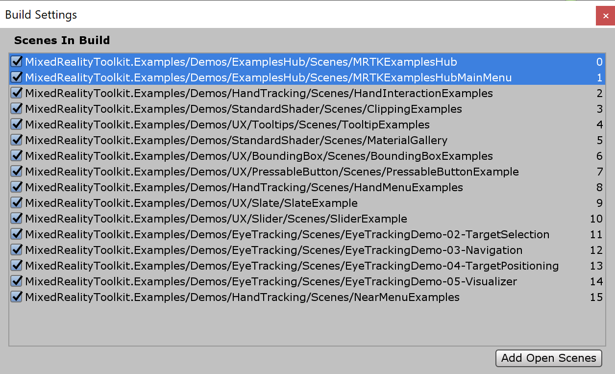 Configuración de compilación