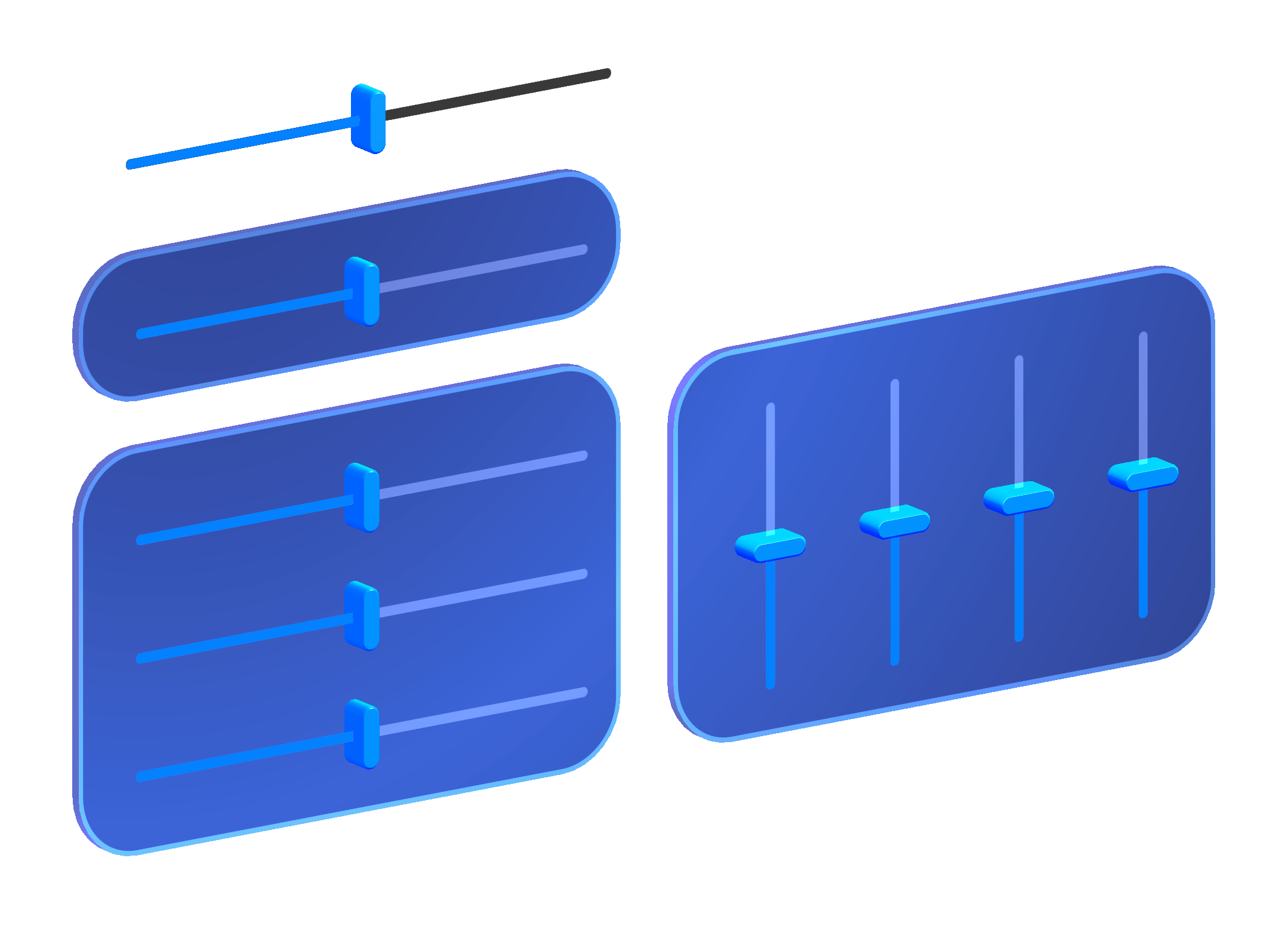 Configuración del control deslizante de ejemplo