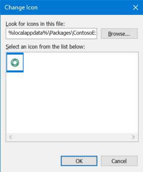 nuevo acceso directo de ruta
