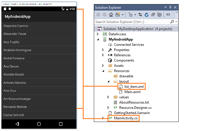 Aplicación de Android