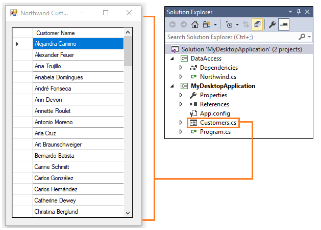 Aplicación de Windows Forms