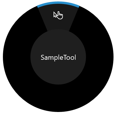 Menú RadialController personalizado