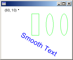 captura de pantalla de una ventana que contiene una imagen y especifica el punto de origen