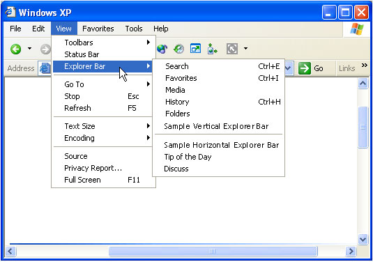 Creación de barras del explorador, bandas de herramientas y bandas de  escritorio personalizadas - Win32 apps | Microsoft Learn