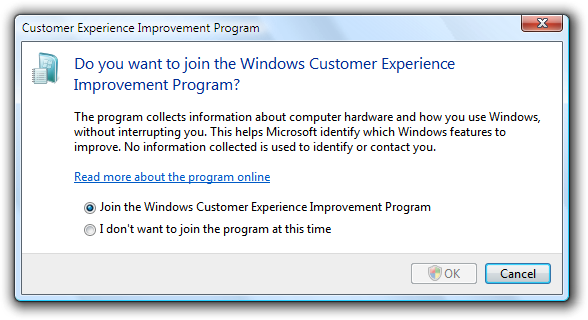 screen shot of a typical task dialog box 