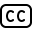 Icono de título cerrado