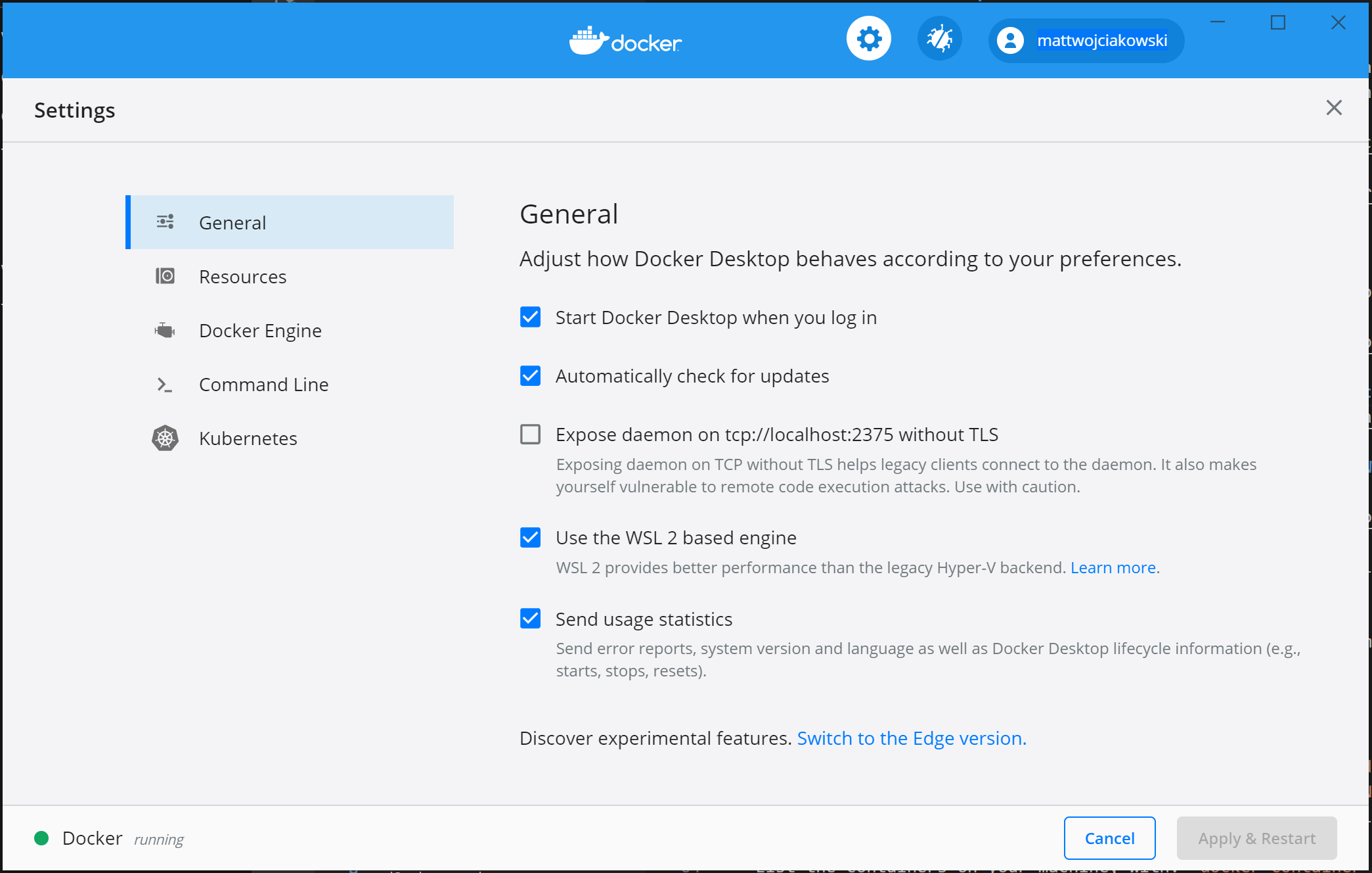 Introducción a los contenedores de Docker en WSL | Microsoft Learn