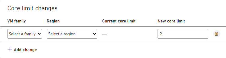 Quota Change Properties
