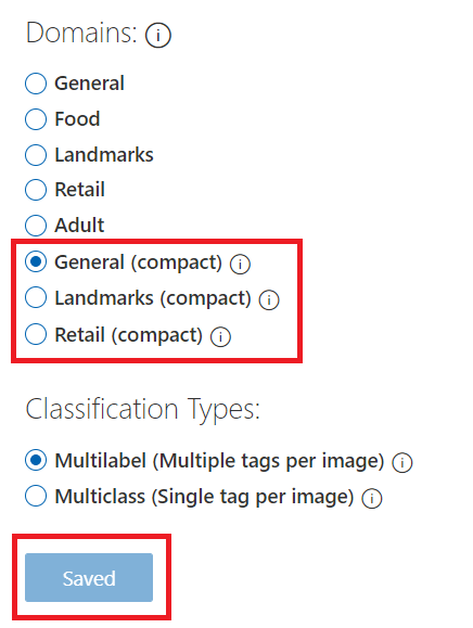 Image of domains selection