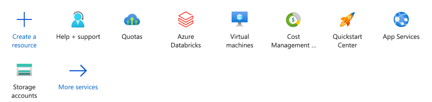 Ir a la sección Ayuda y soporte técnico de Azure&nbsp;Portal