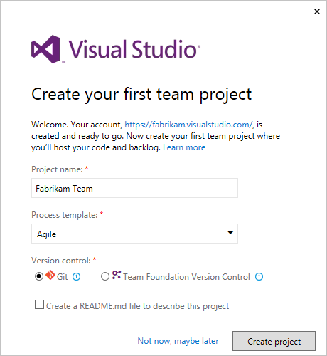 Create your project