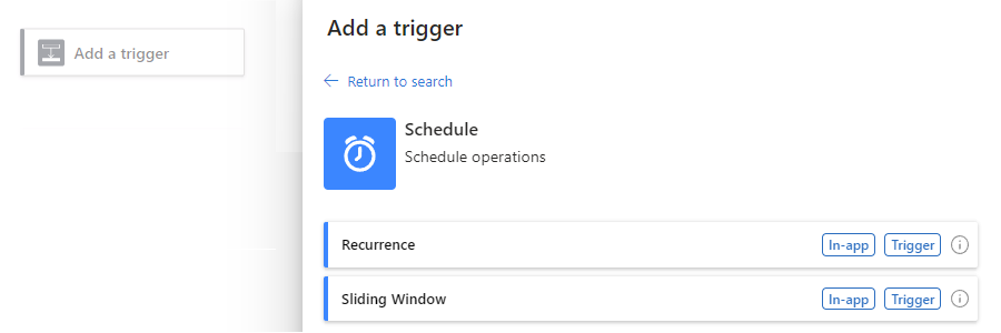 Captura de pantalla que muestra Azure Portal, el diseñador para la aplicación lógica estándar con el flujo de trabajo con estado en blanco y la colección de operaciones