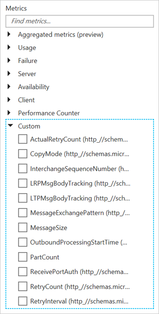 Visualización de las métricas de Application Insights en Azure Portal