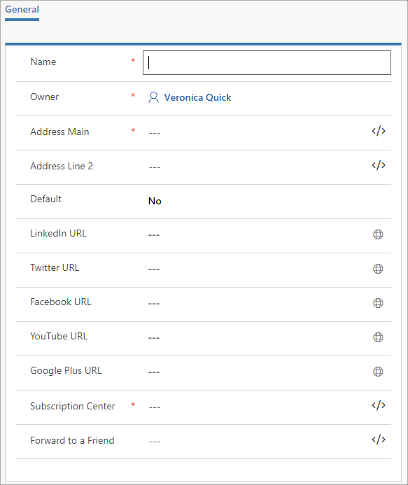 Configuración de configuración de contenidos.