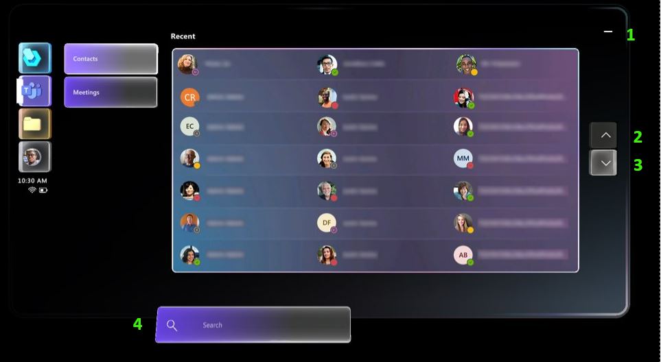 Pantalla Actividad de Teams Pantalla Actividad de Teams