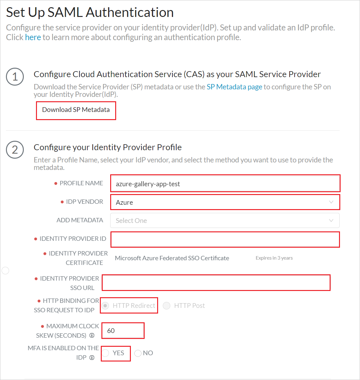 Authentication Authentication