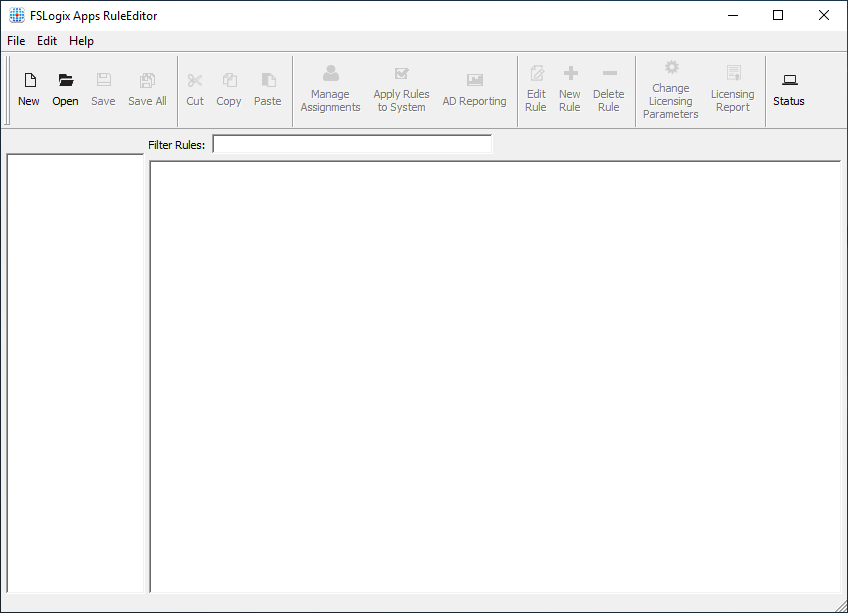 Crear nuevo conjunto de reglas