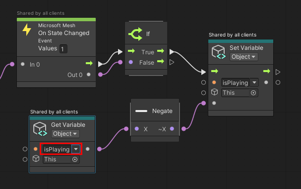Captura de pantalla de una descripción de reproducción de vídeo