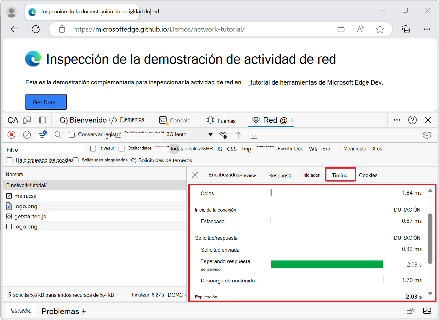 Panel Control de tiempo