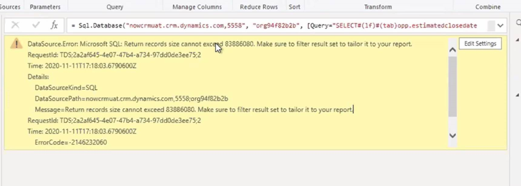 El límite de registros TLS superó el mensaje de error.