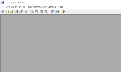 Screenshot that shows SQL Server Profiler.