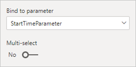 Captura de pantalla que muestra la opción de selección múltiple establecida en