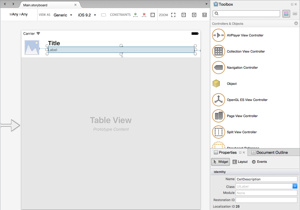 Asignación de un nombre para exponerlo al código de C#