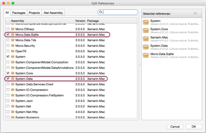 Agregar las referencias necesarias Agregar las referencias necesarias