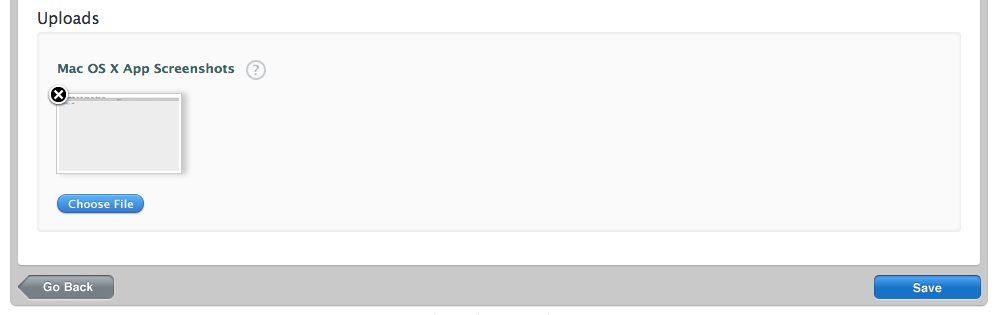 Adding the required screenshots