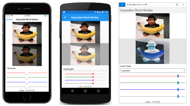 Modos de fusión separables Modos de fusión separables