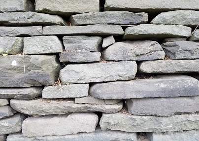 Mosaico de pared de piedra