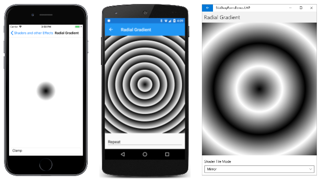 Degradado radial Degradado radial