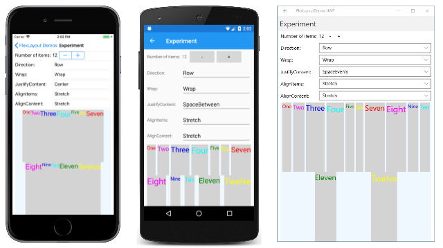Página Experimento: justificar contenido Página Experimento: justificar contenido