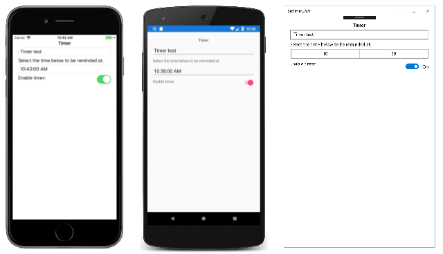 Hora seleccionada Hora seleccionada
